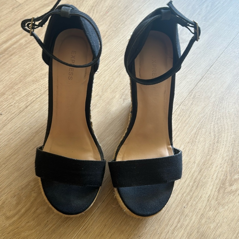 Express espadrilles, black